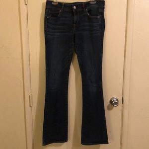 American Eagle Bootcut Jeans in Dark Wash